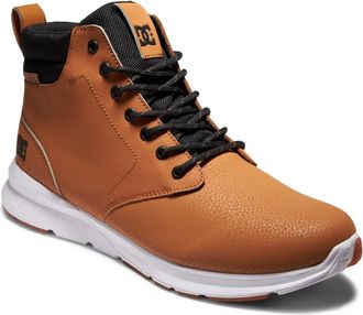 DC Stiefel DC SHOES Mason 2, Herren, Gr. 6,5(38,5), gelb, Obermaterial: Leder [Kuh] / Futter: Textil / Aussensohle: Gummi, Schuhe Stiefel