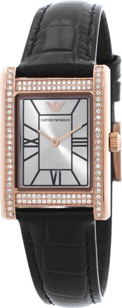 Emporio Armani Genni Quartz Crystal Silver Dial Ladies Watch AR11624