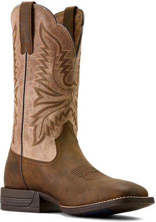 Ariat Brush Creek Western Boot in Aged Tan at Nordstrom, Size 11.5