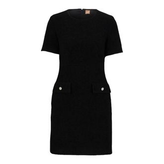 HUGO BOSS Dames, Jurken, Zwart, Maat: XL