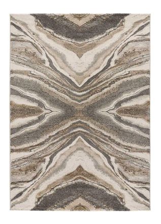 Atticgo Alfombra abstracta beige 160x230 cm