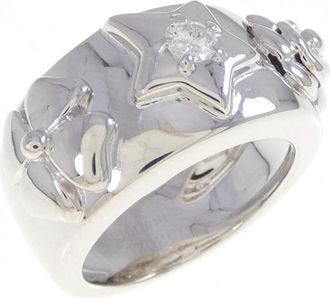 Chanel White Gold (18K) Band Ring (Pre-Owned)