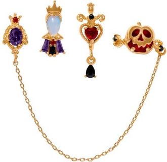 Girls Crew Disney Evil Queen Set of 4 Earrings in Gold at Nordstrom