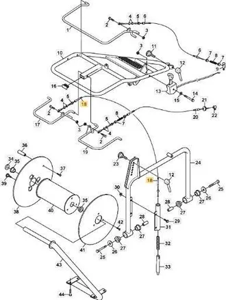 STIGA Sports Cable Stiga Original - 1126-8087-01