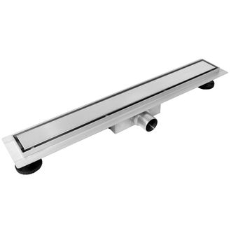 OEM Drenaje Lineal Duplex Next 2 En 1 De 50 Cm, Doble Cara, Cromado