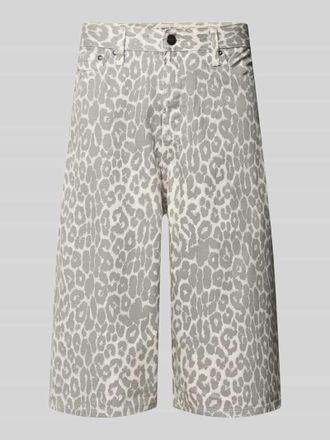 Jack & Jones Shorts im Allover-Look Modell OWEN in Hellgrau, Gr&ouml;&szlig;e XXL