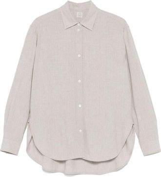 Toteme Grey Viscose shirt