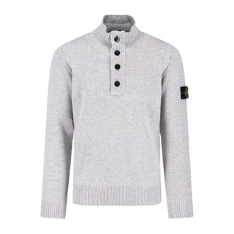 Stone Island Felpa - Heren - Coltruien - Grijs - 2XL - Truien & Vesten
