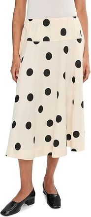 Free People Betty Dropwaist Skirt Womens Skirt Clean Ivory Combo : MD (Womens 8-10), Cotton