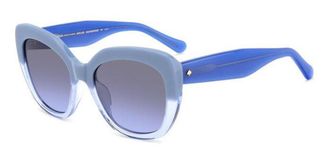 Kate Spade New York Winslet/G/S Asian Fit PJP/GB Womens Sunglasses Blue Size 55