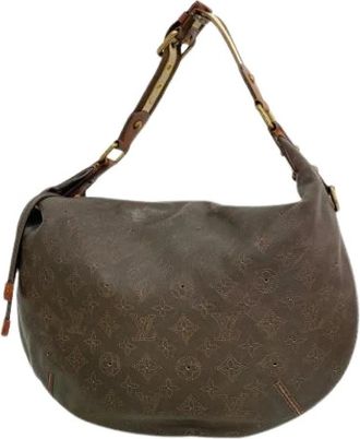 Louis Vuitton Pre-owned Vintage Schoudertas - Dames - Pre-owned - Bruin - Maat: ONE Size Leer