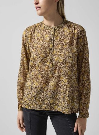 Isabel Marant Womens Maria cotton voile blouse