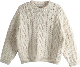 Brunello Cucinelli cable-knit sweater - Beige