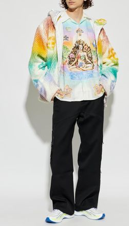 Casablanca Jacket With Hood, Mens, Multicolour