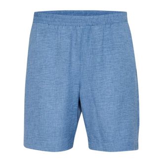 Kaffe Curve Casual Shorts - Dames - Korte broeken - Blauw - Maat: 3XL Denim