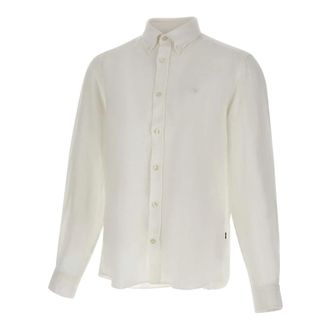 HUGO BOSS Hugo, Casual Shirts, male, White, Size: 3XL H-Liam Shirt