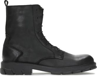 Kazar Heren achterlaarzen - Heren - Veterlaarzen - Zwart - 42 EU - Schoenen