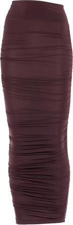 Wolford Gonna midi con ruches - Viola