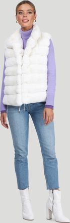 Gorski Classic Chinchilla Fur Vest