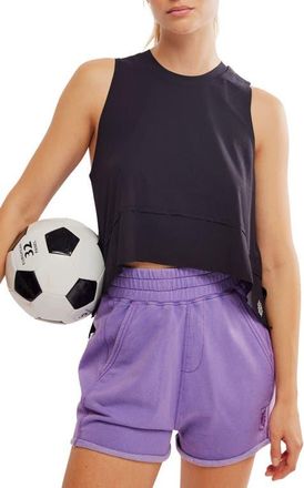 Free People FP Movement Temp Muscle Tank in Black at Nordstrom, Size X-Large