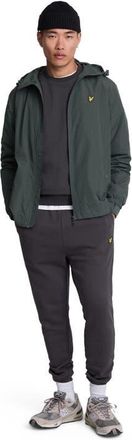 Lyle & Scott Zip Through Hooded Jacket in Gunmetal at Nordstrom, Size Xx-Large