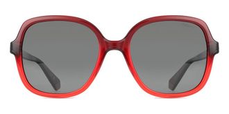 Polaroid PLD 4177/S/X Polarized C9A/M9 Womens Sunglasses Red Size 55