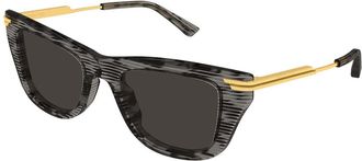 Bottega Veneta BV1369S 003 Womens Sunglasses Tortoiseshell Size 50