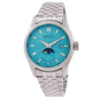Armand Nicolet MH2 Automatic Aqua Dial Mens Watch A640L-TF-BMA22640A