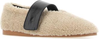 Low Classic Womens Beige Teddy Mary Jane Ballerinas 0269 Ballerine Flat Shoes