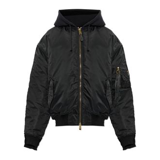 VETEMENTS Bomberjack - Heren - Bomber jackets - Zwart - M - Nylon - Jassen