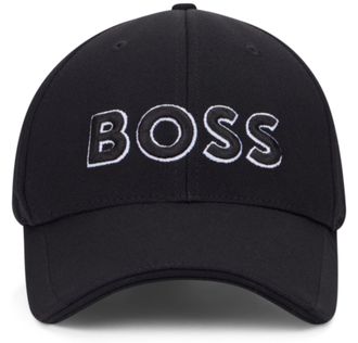 HUGO BOSS 50519247 Embroidered Logo Baseball Cap - Black