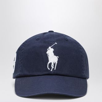 Polo Ralph Lauren Navy Blue Baseball Cap With Logo