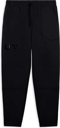 Freddy Pantaloni slim in interlock con stampa UT e cuciture