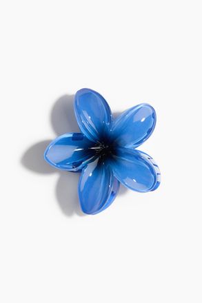 H&M Haarklammer in Bl&uuml;tenform - Blau