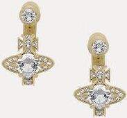 Vivienne Westwood Maitena Earrings Gold Cubic Zirconia Women