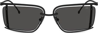 Diesel Rectangle sunglasses - Sunglasses - Unisex - Black