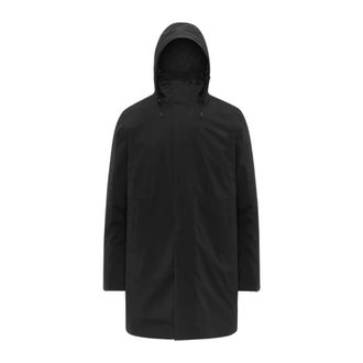 K-Way Thomal Bonded Gewatteerde Jas - Heren - Parka Jassen - Zwart - L - Leer - Jassen