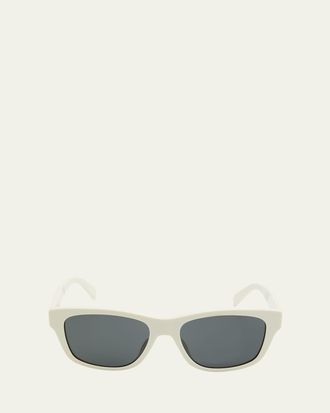 Celine Mens Monochroms Square Acetate Sunglasses