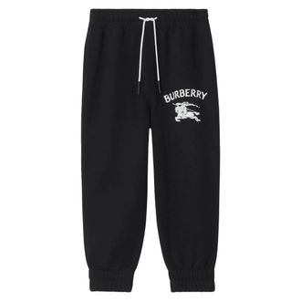 Burberry Jackson EKD Joggers - male - Burberry - Sweatpants - Black - 10 Y - Kids