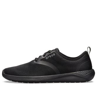 Crocs LiteRide Shoes Fabric Black 205162-060