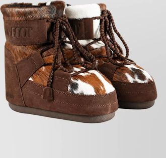 Moon Boot leather ankle boots