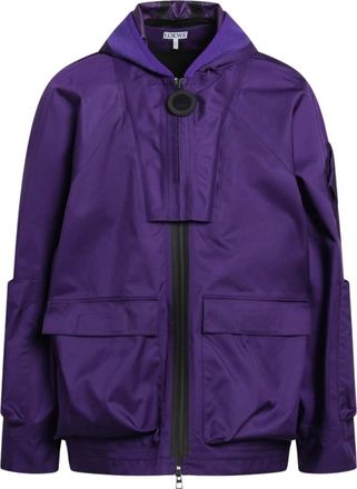 Loewe Hooded Jacket - Heren - Jassen - Paars - Maat: L