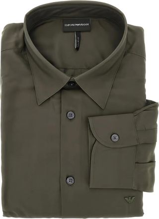Emporio Armani Camicia con bottoni - Verde