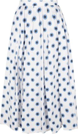 Alexander McQueen Dames, Rokken, Blauw, Maat: 2XS Katoen