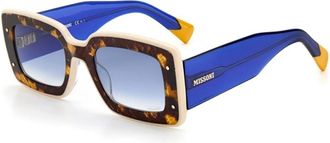 Missoni Stijlvolle Blauwe Zonnebril voor Mannen - Heren - Zonnebrillen - Blauw - 50 MM - Accessoires