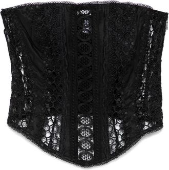 Charo Ruiz Ibiza Lathie Bustier Top - Womens - Silk/Polyester/Cotton