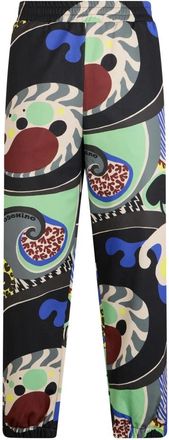 Moschino Printed Trainingsbroeken - Heren - Sweatpants - Veelkleurig - 2XL - Polyester - Broeken