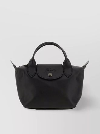 Longchamp leather mini crossbody bag