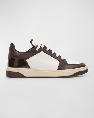 Giuseppe Zanotti Men & apos;s Gz94 Bicolor Leather High-Top Sneakers