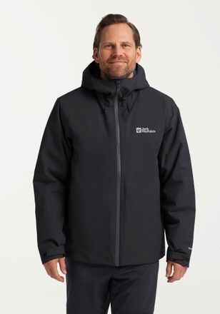 Jack Wolfskin Outdoorjacke JACK WOLFSKIN WISPER INS JKT M, Herren, Gr. XL (54/56), schwarz, Obermaterial: 100% Polyester; F&uuml;llung: 100% Polyester; Futter: 100% Poly